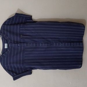 Columbia Women's Size Medium Cuffed Short Sleeve Buttondown NWOT